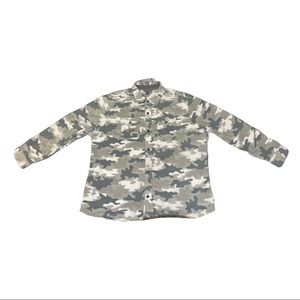 Eddie Bauer Camo Button Up